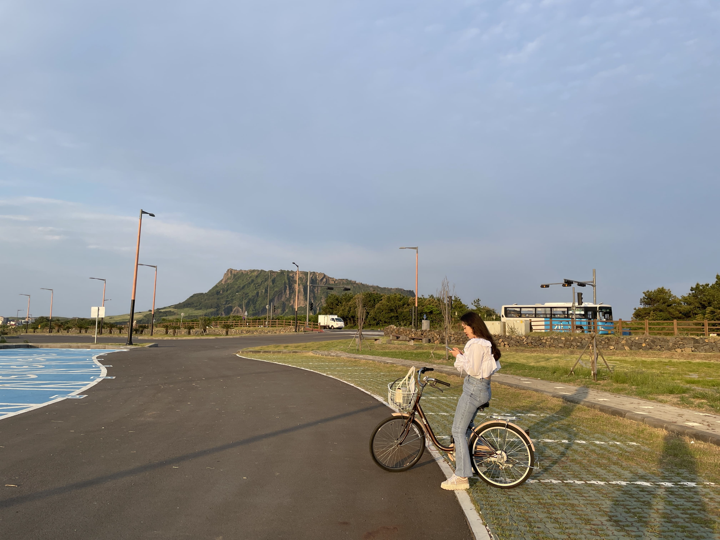 성산라이딩에서 자전거 대여하고 자전거도로를 따라가던 중 가고 싶은 곳들 맘껏 들리기