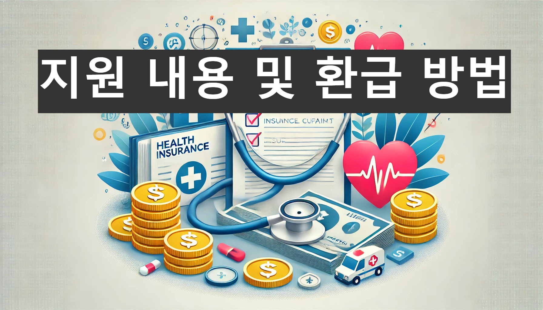 지원 내용 및 환급 방법