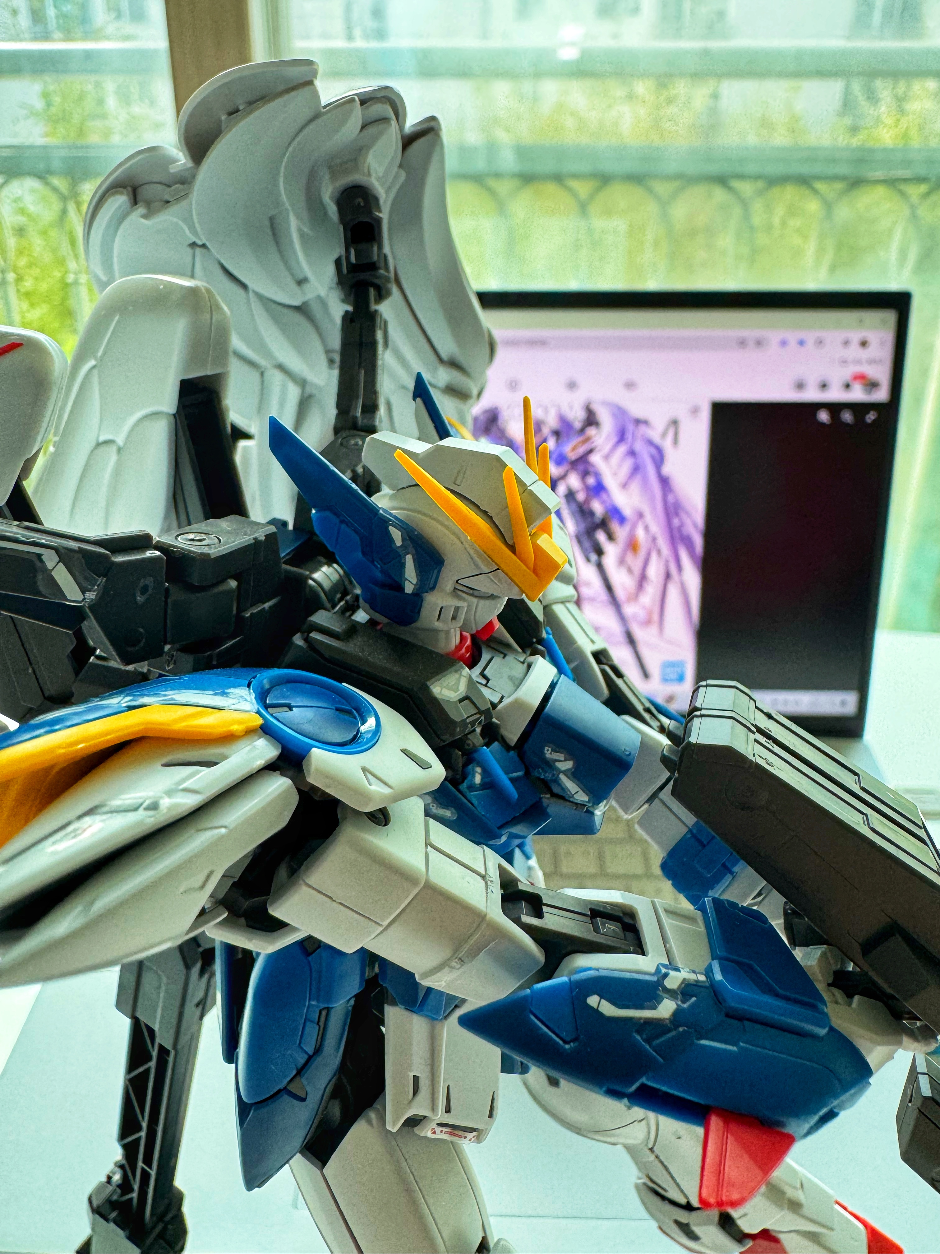 MG 윙 건담 제로 EW 버카 반다이 Wing Gundam Zero EW Ver.Ka