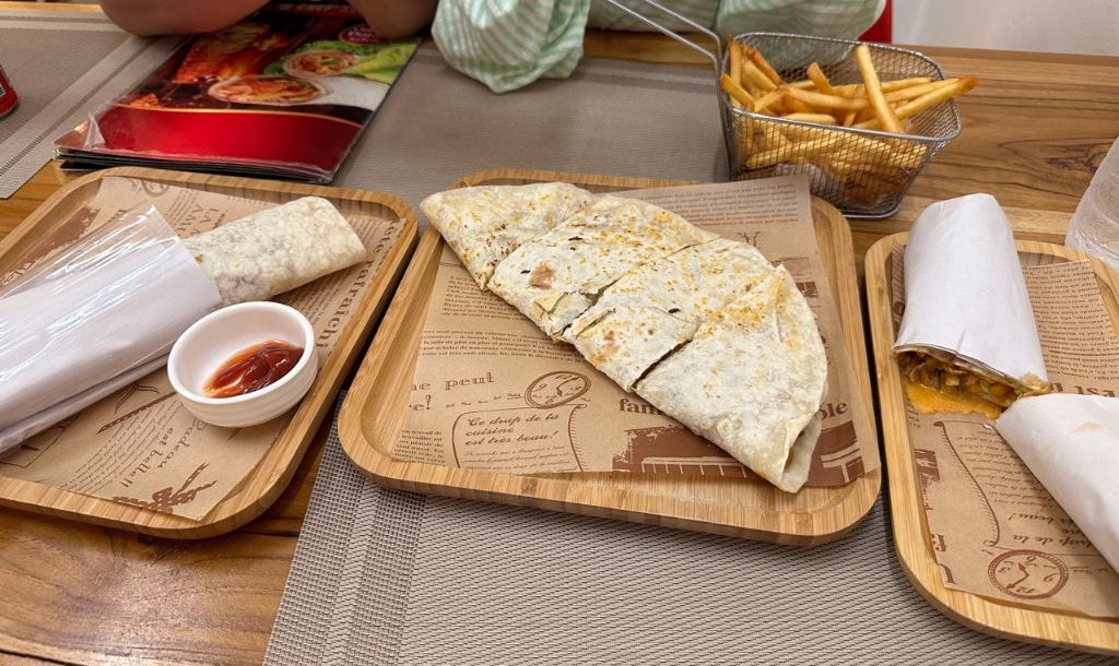 Chef Kebab 케밥 및 퀘사이드, 프렌치 프라이