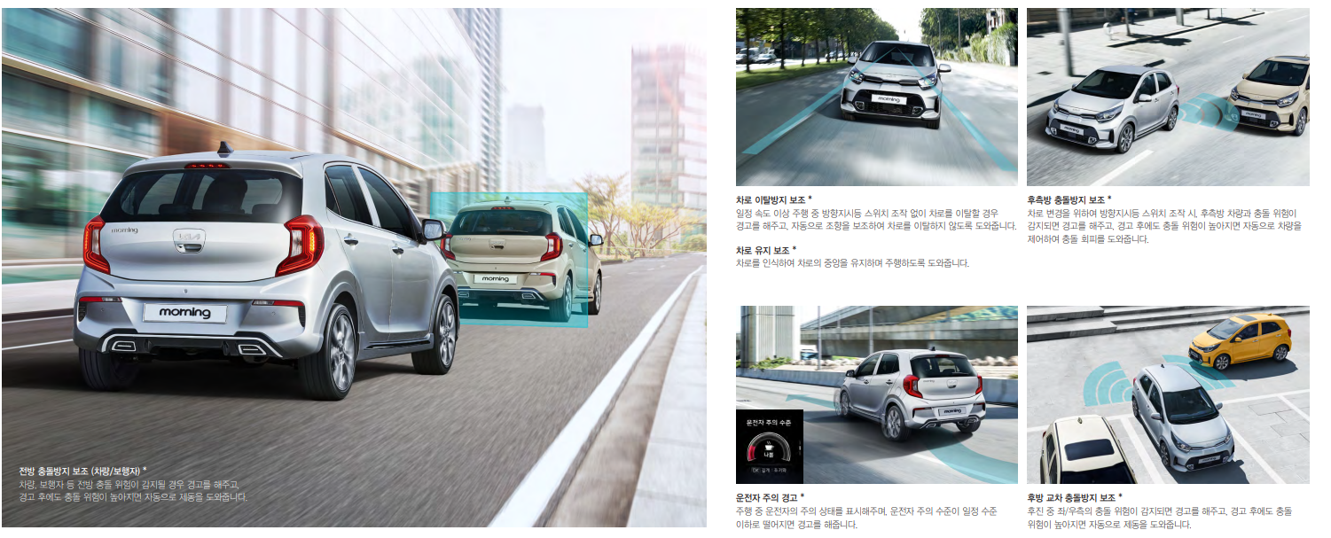 2023년형 모닝 가격표 제원 연비 7