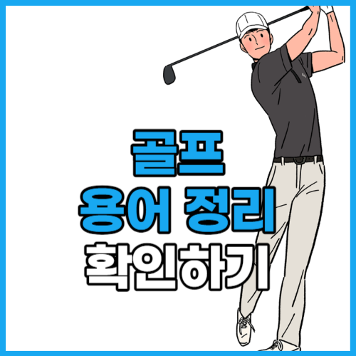  골프 용어 정리 바로보기