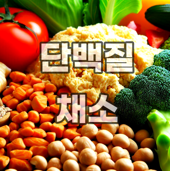 단백질-채소-야채-채식-많은-음식-풍부한-채소