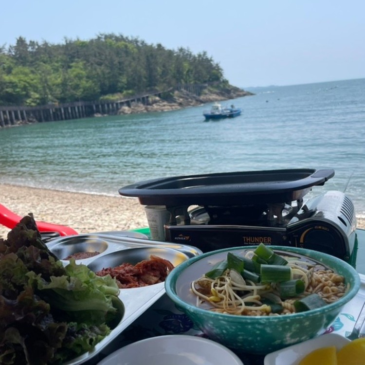  바지락 라면