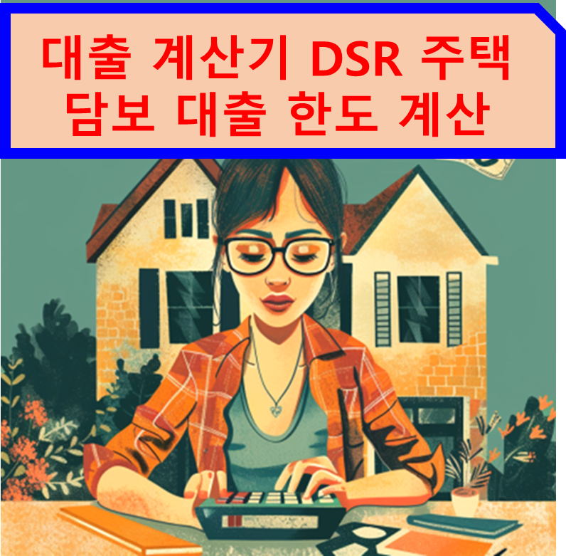 대출 계산기 DSR 주택담보 대출 한도 계산