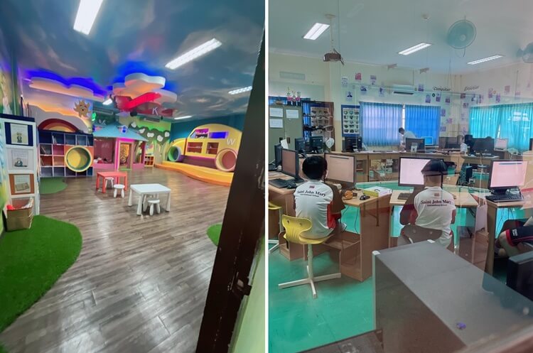놀이방과 초등부교실