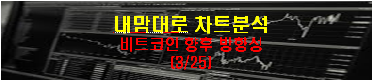  (3/25) 비트코인 향후 방향성에 대해서