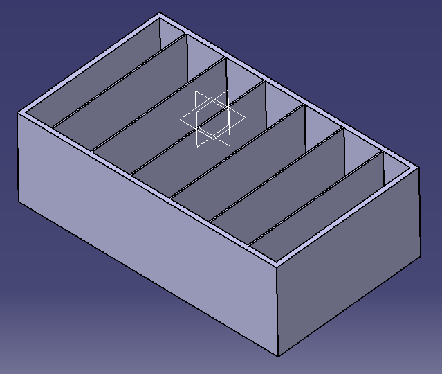  [CATIA] Part Design Stiffener From Top Mode 기능 설명 (카티아 스티프너 프롬 탑 모드 소개)