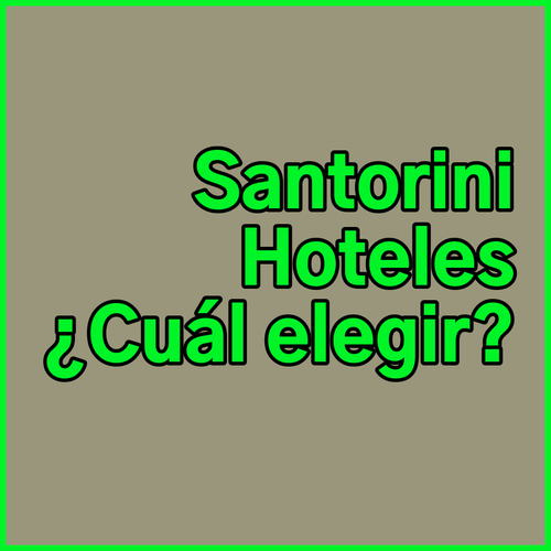 Hoteles en Santorini