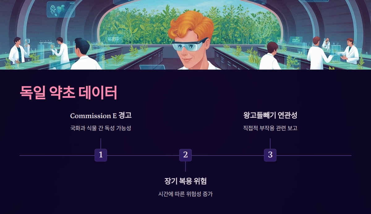 왕고들빼기 부작용