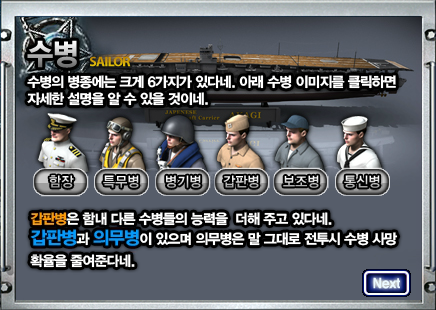  네이비필드 :: 갑판병이 게임에 제대로 적용되기까지... 이야기