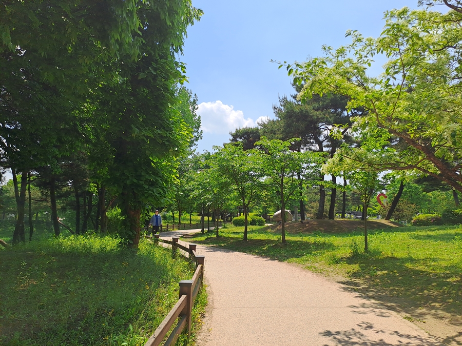 장자호수-숲길