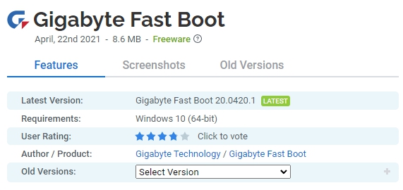 Gigabyte-Fast-Boot