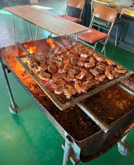 생방송투데이 외국인의 밥상 양주 광적면 오리 장작구이 맛집 먹골농장 