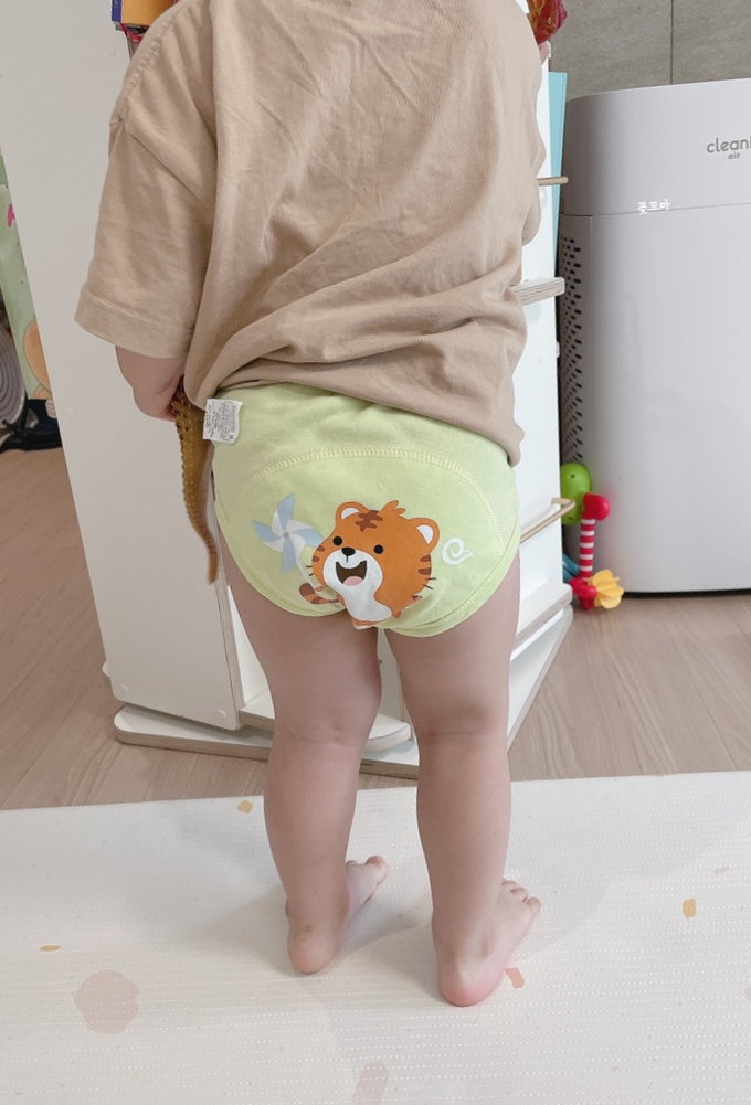 아기 배변 훈련. 방수 패드는 필수입니다. 라비킷 6