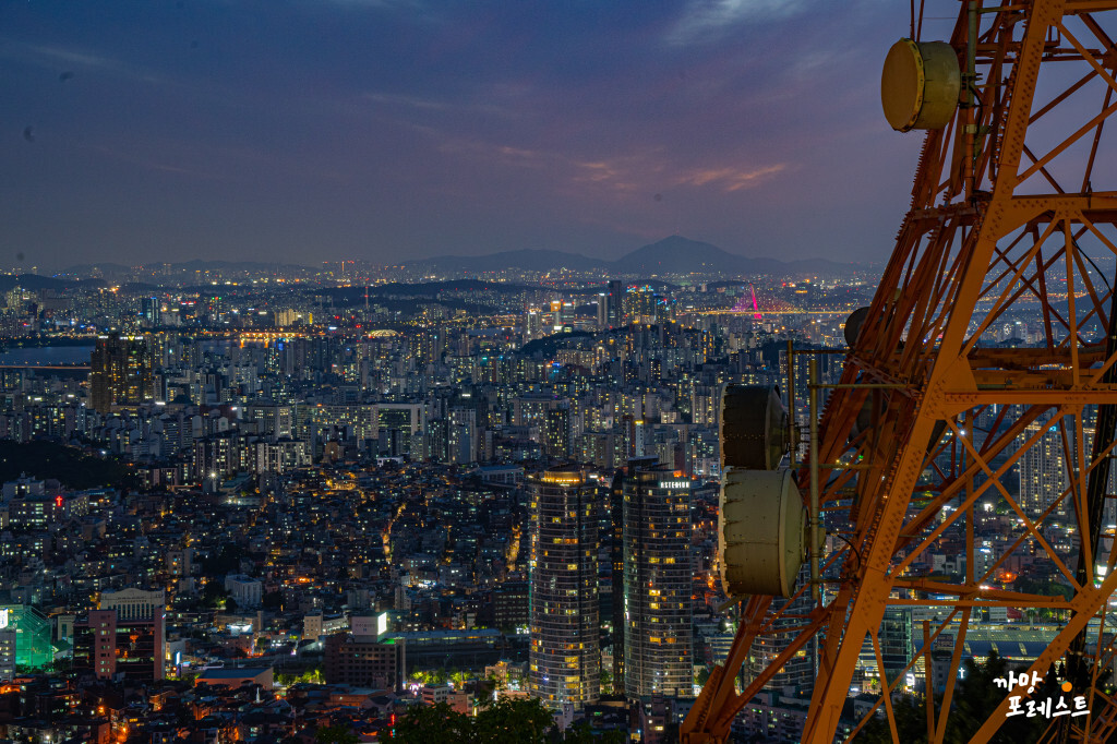남산타워 서울 야경