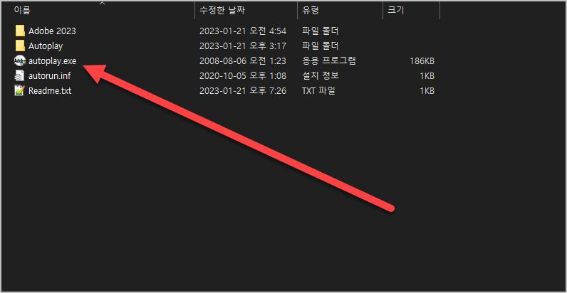 autoplay 실행하기