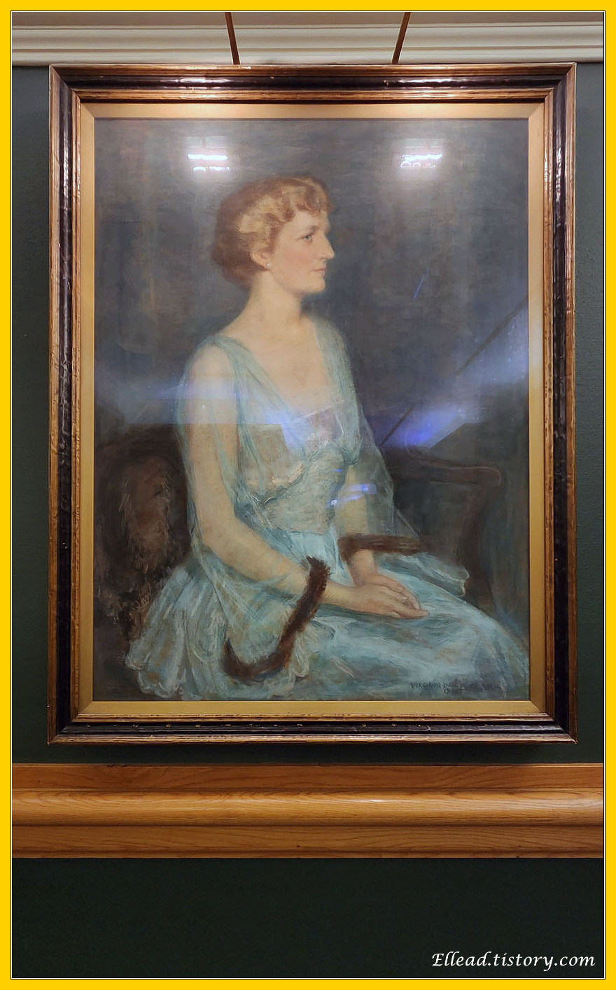 Clark&#44; Portrait of Mrs. James Ward Thorne&#44; 1915