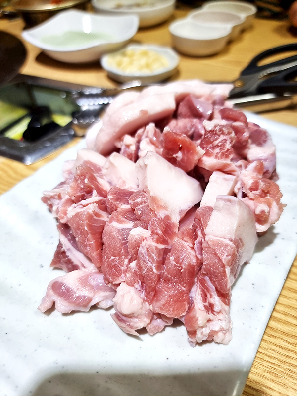 남해 회나무뒷고기