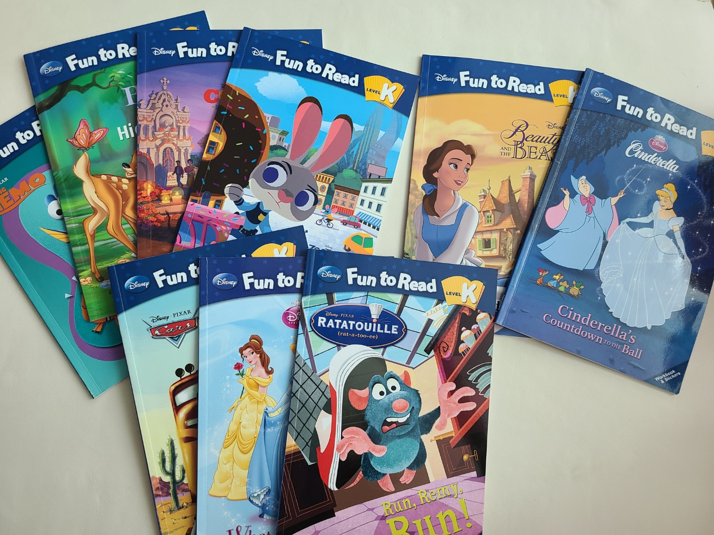 disney fun to read books