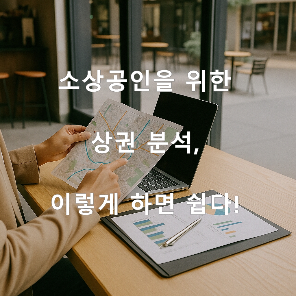 소상공인을 위한 상권 분석, 이렇게 하면 쉽다!