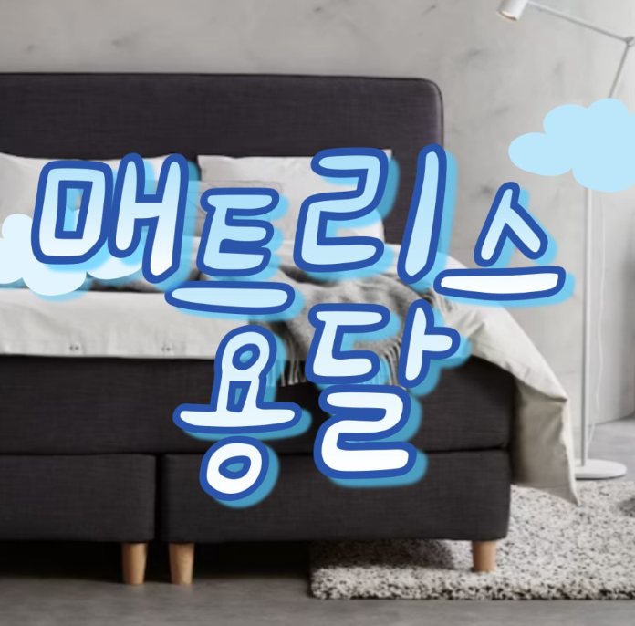  매트리스 용달 비용 저렴하게 보내는 방법!!(침대용달,매트리스용달)