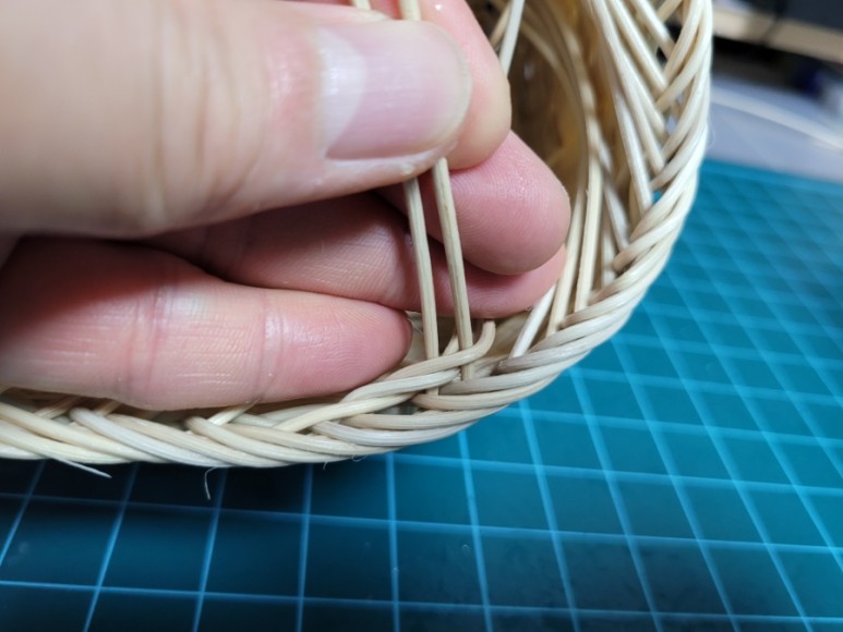 라탄 사각 바구니 만들기 사각바구니 14