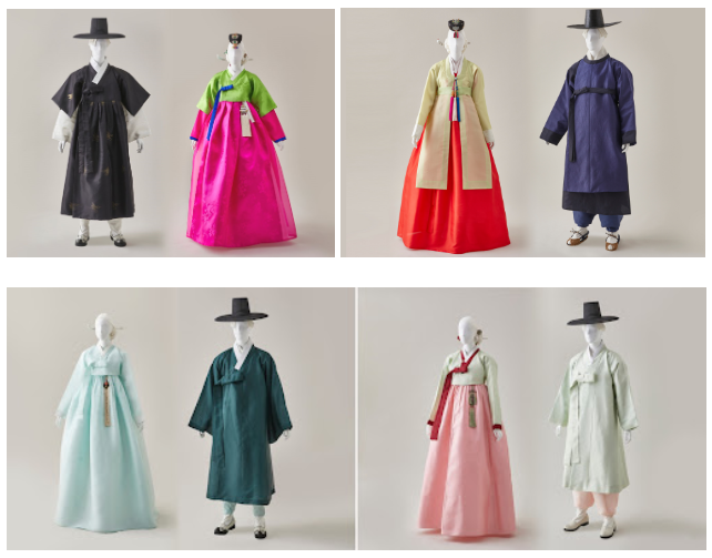 현대한복 이미지