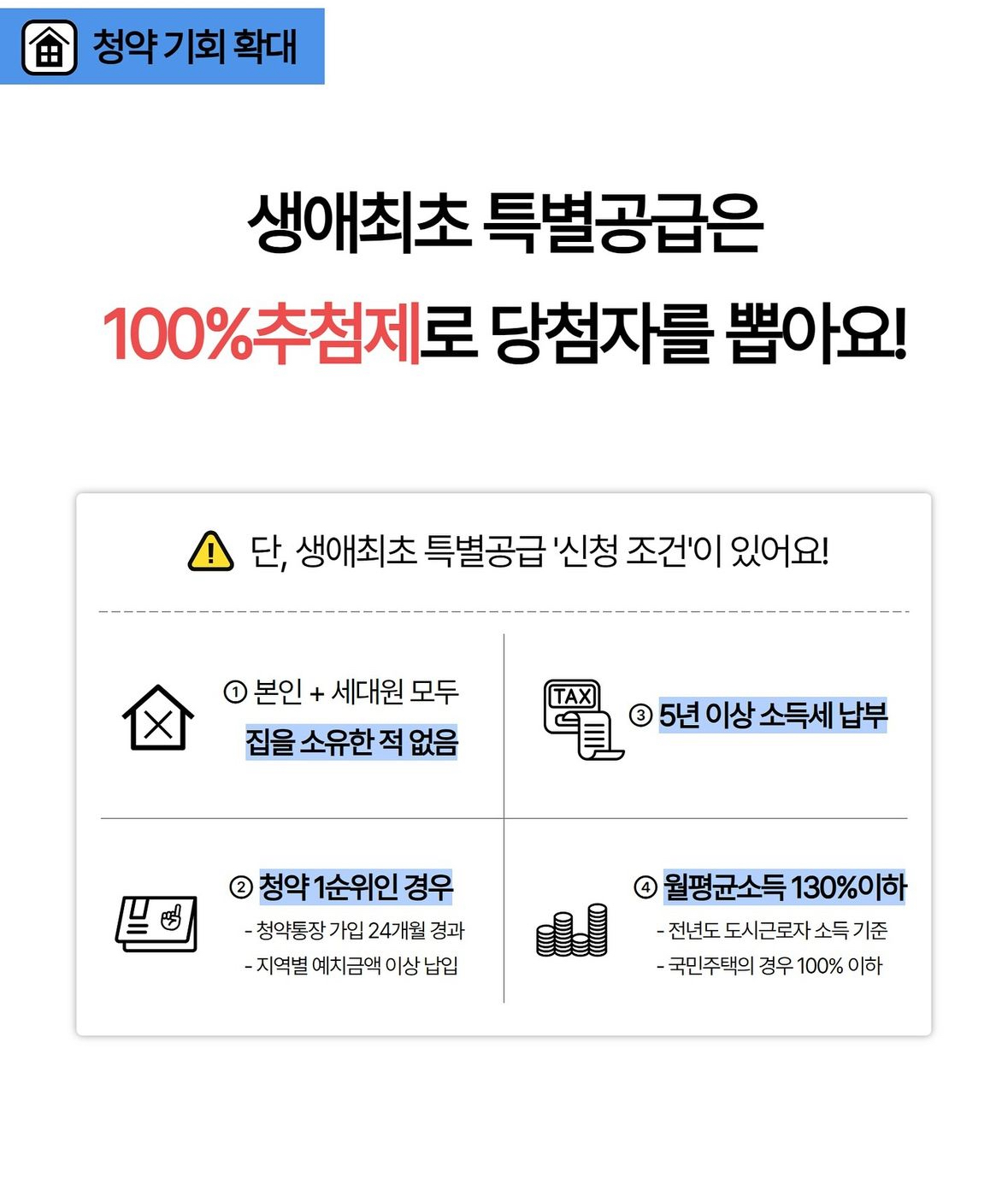 처음 집 구매 할 때 놓치지 말고 받으세요^^(Don't miss it when you buy a house for the first time^^)