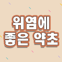 위염에 좋은 약초 위염에 좋은 3