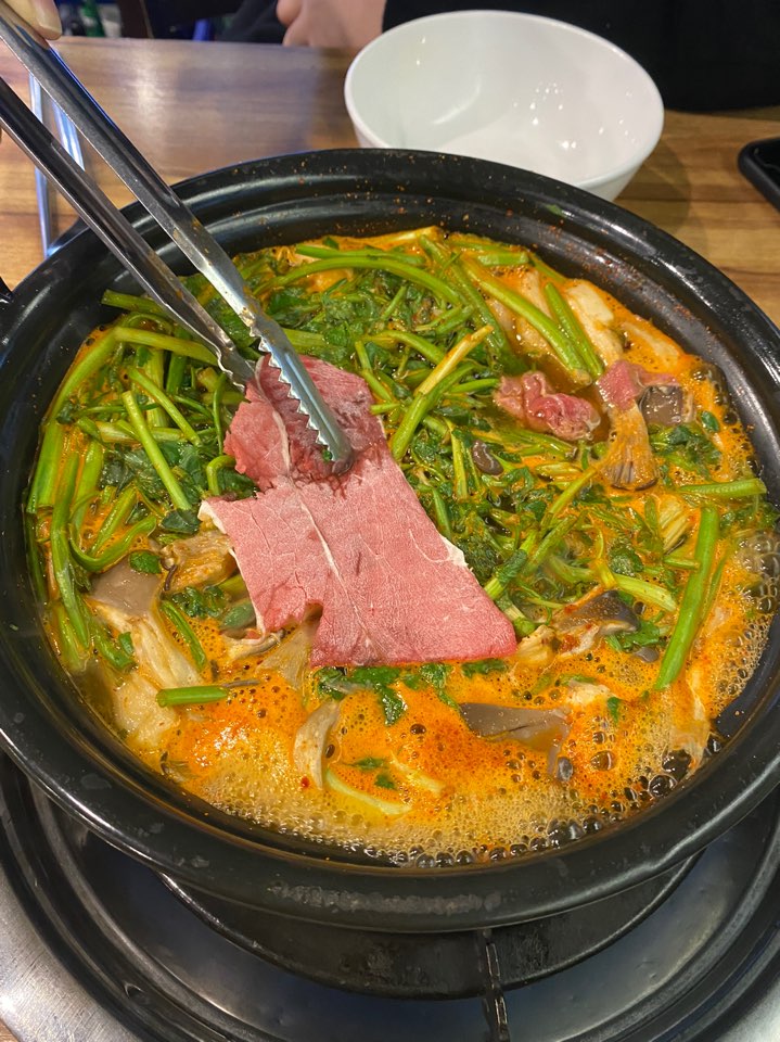  등촌샤브칼국수 방이본점 방이동 먹자골목 맛집