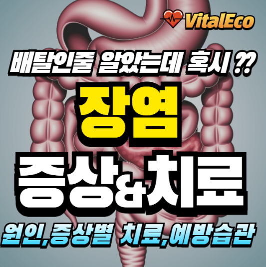 장염 증상과 치료 알아보기