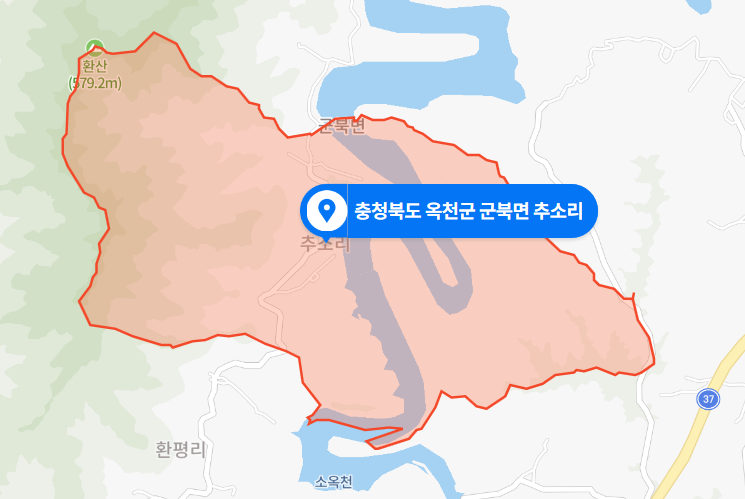  충북 옥천군 군북면 추소리 부소담악 금강 등산객 실족 추정 사망사건 (2021년 2월 13일)