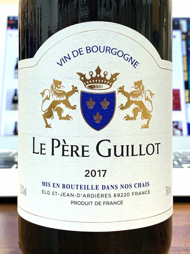 Le Pere Guillot Coteaux Bourguignons 2017