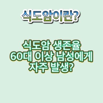 식도암-이란-생존율