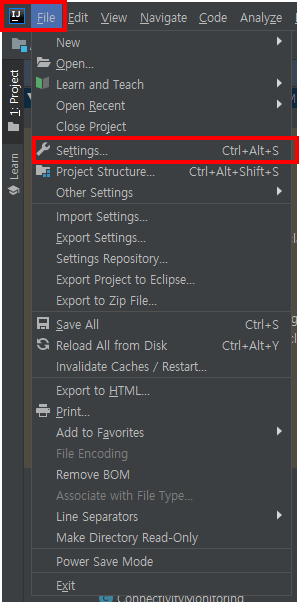  [JNI]  IntelliJ IDEA jni 헤더파일 (header file) javah 명령어 설정하기