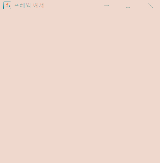  자바 튜토리얼 (7-1) AWT GUI 윈도우 창 만들기