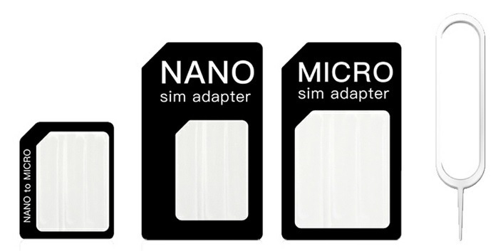 나노, 마이크로, 일반 유심 어댑터