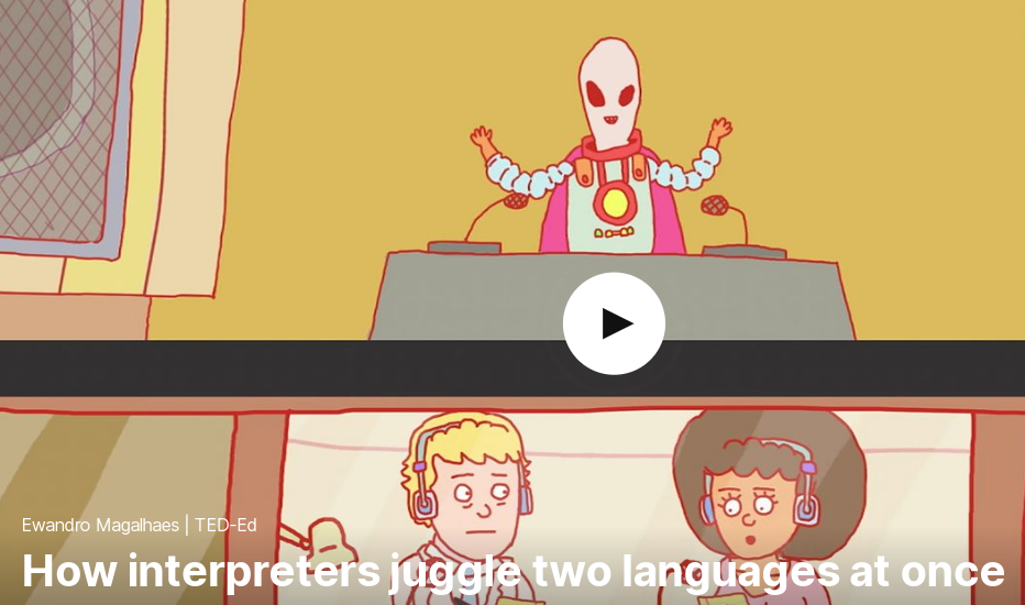  TED 테드로 영어공부 하기 How interpreters juggle two languages at once