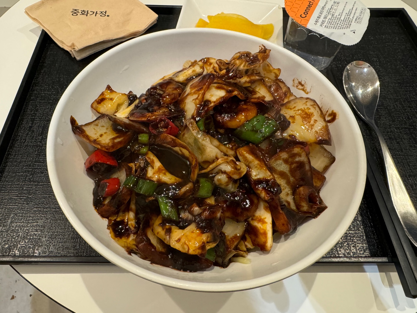 서울역 매운 짜장면