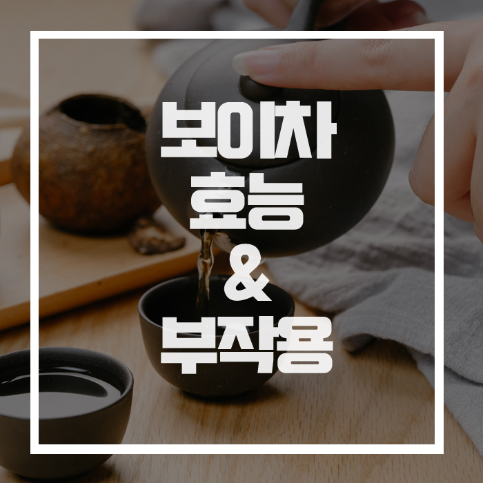 ‘보이차’ 다이어트에 이렇게 좋다구요? 효능과 부작용 바로알기!