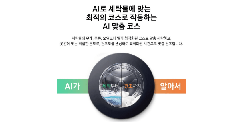 비스포크 AI 콤보 AI 기능