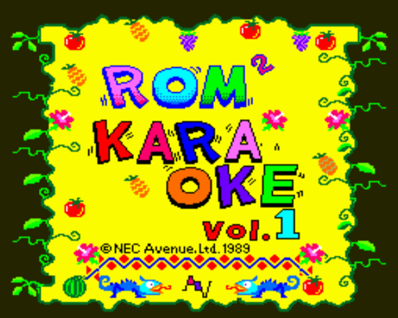  (NEC Avenue) 롬롬 카라오케 Vol.1 - ロムロムカラオケ Vol.1 Rom2 Karaoke Volume 1 (PC 엔진 CD ピーシーエンジンCD PC Engine CD - iso 파일 다운로드)