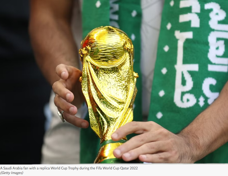 2024 월드컵 개최에 사우디 단독 제안...확실 시 Saudi Arabia set to host 2034 FIFA World Cup after submitting sole bid