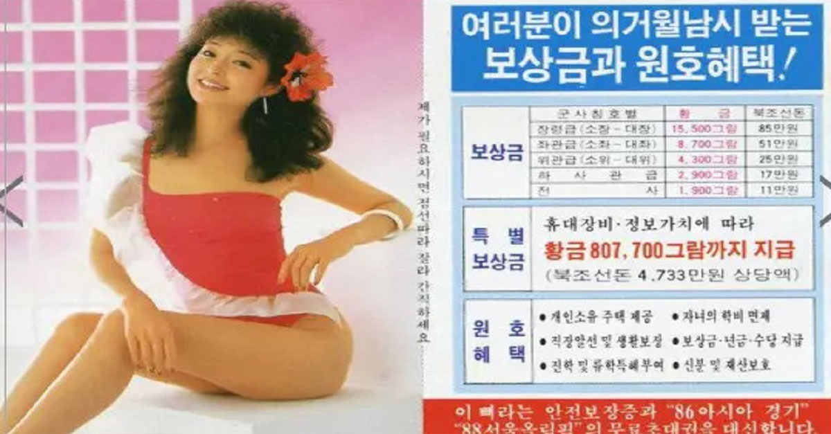  과거 북한으로 보낸 삐라들
