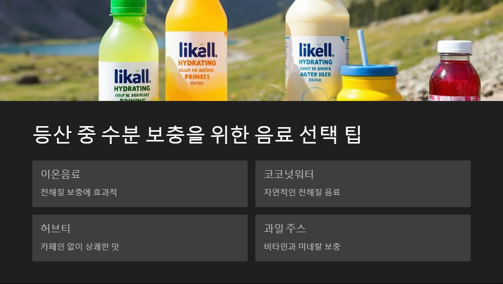 친환경등산
