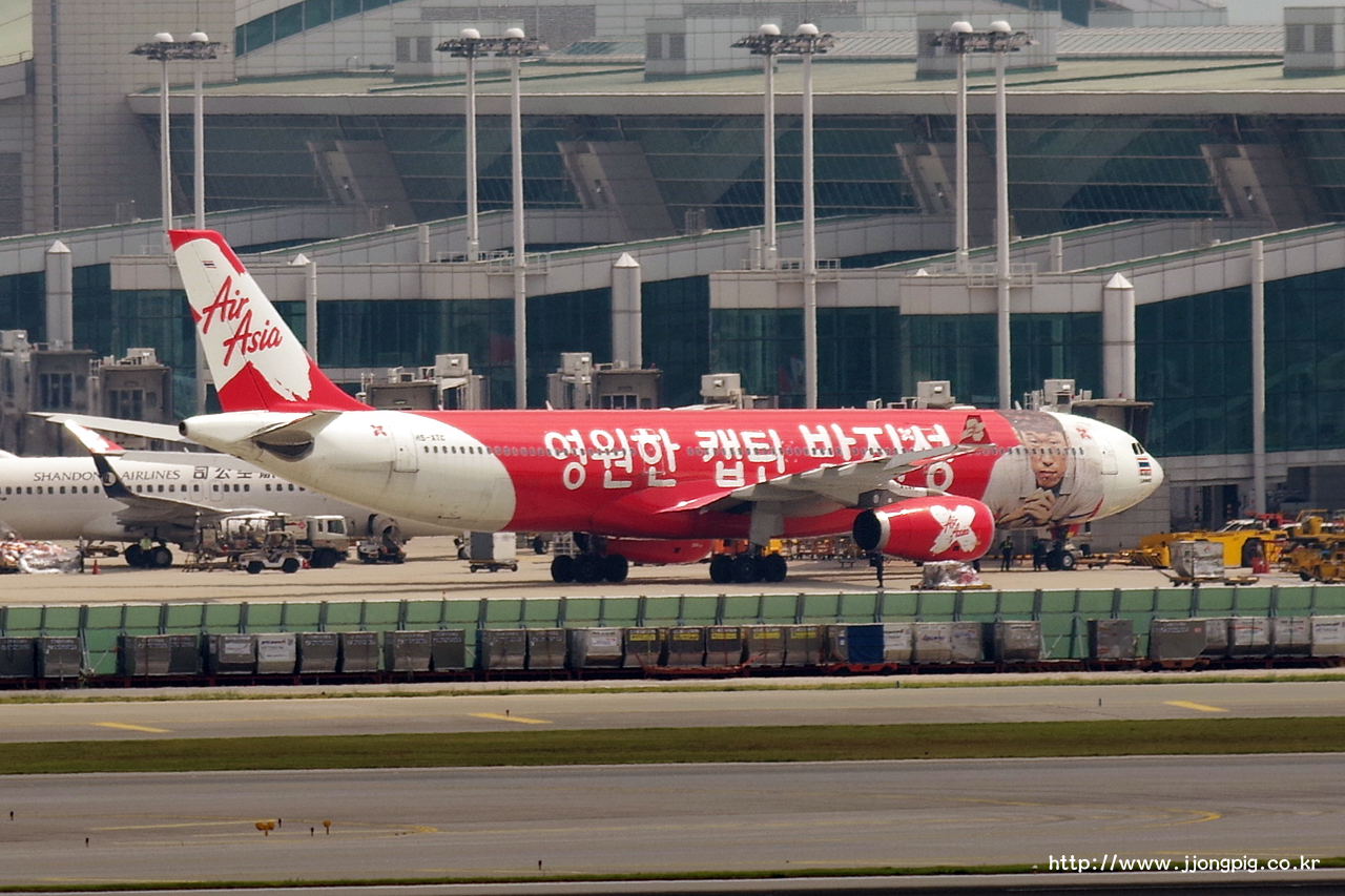 0 Thai AirAsia X XJ TAX HS-XTC A330-300 Airbus A330-300 A333 인천공항 Incheon International 서울 Seoul ICN RKSI