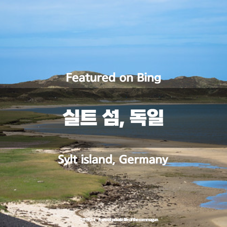  Featured on Bing - 실트 섬, 독일 Sylt island, Germany