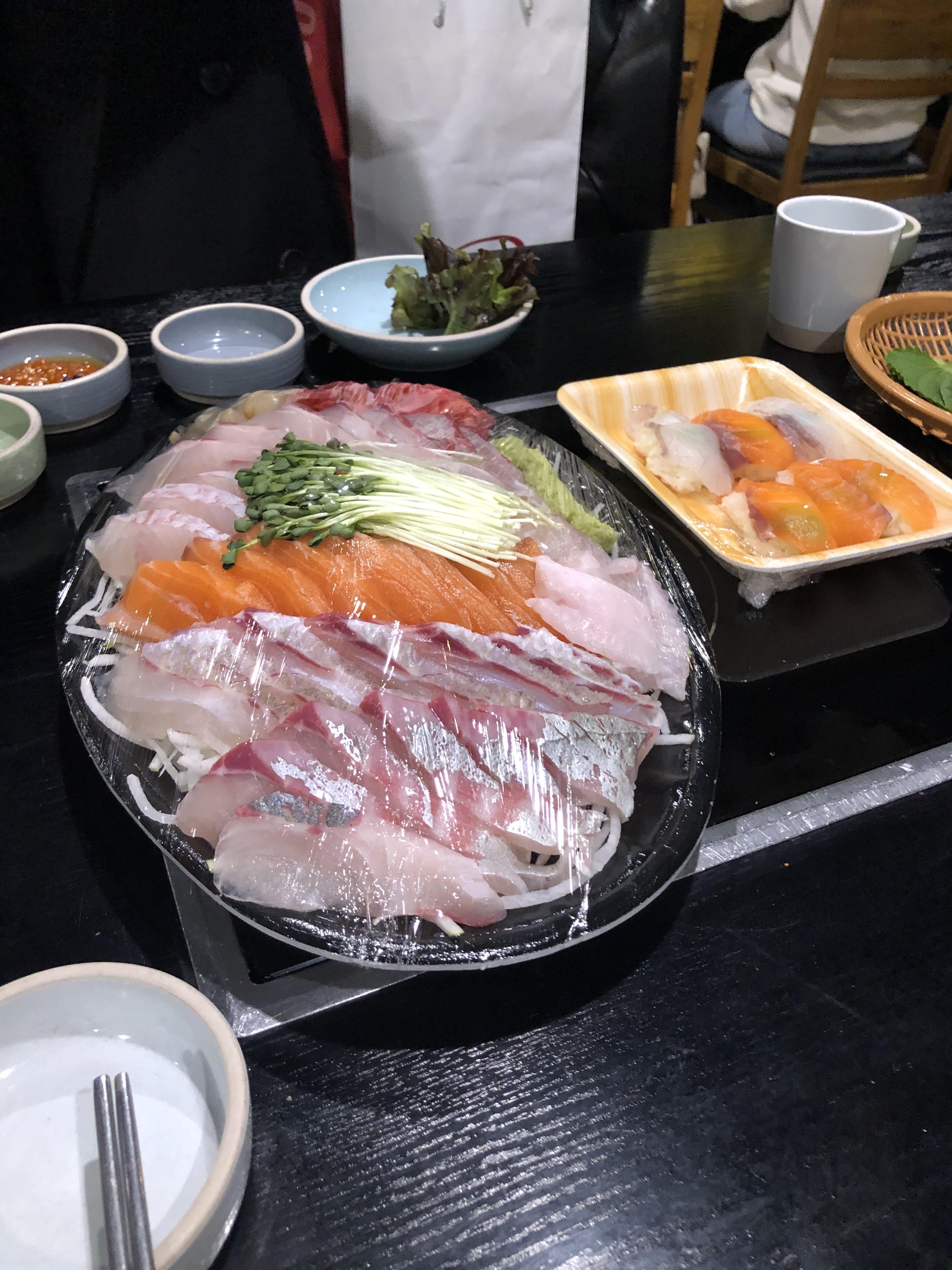  노량진 수산시장 전어회 당진수산 / 진주식당