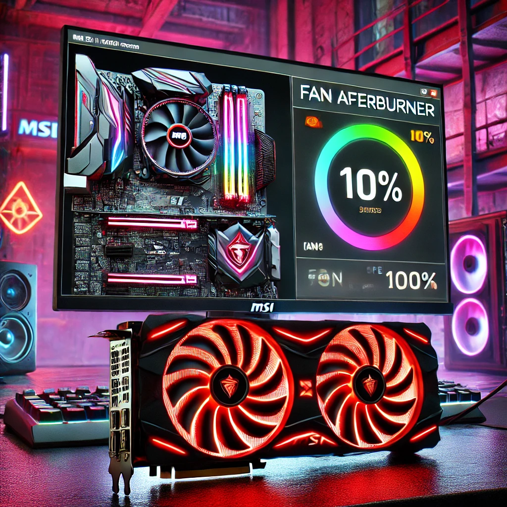 MSI 애프터버너와 그리픽카드 팬문제